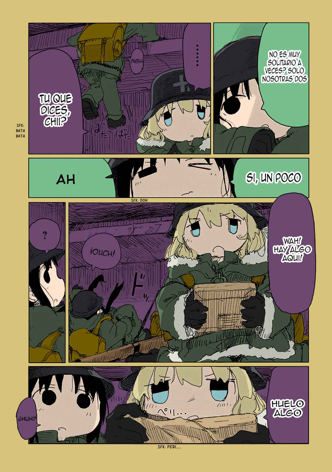 Shoujo Shuumatsu Ryokou (Fan Colored) Chapter 27 - Page 7