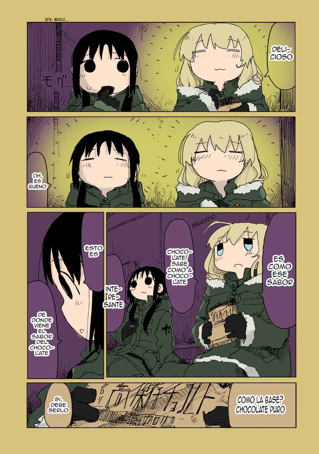 Shoujo Shuumatsu Ryokou (Fan Colored) Chapter 27 - Page 9