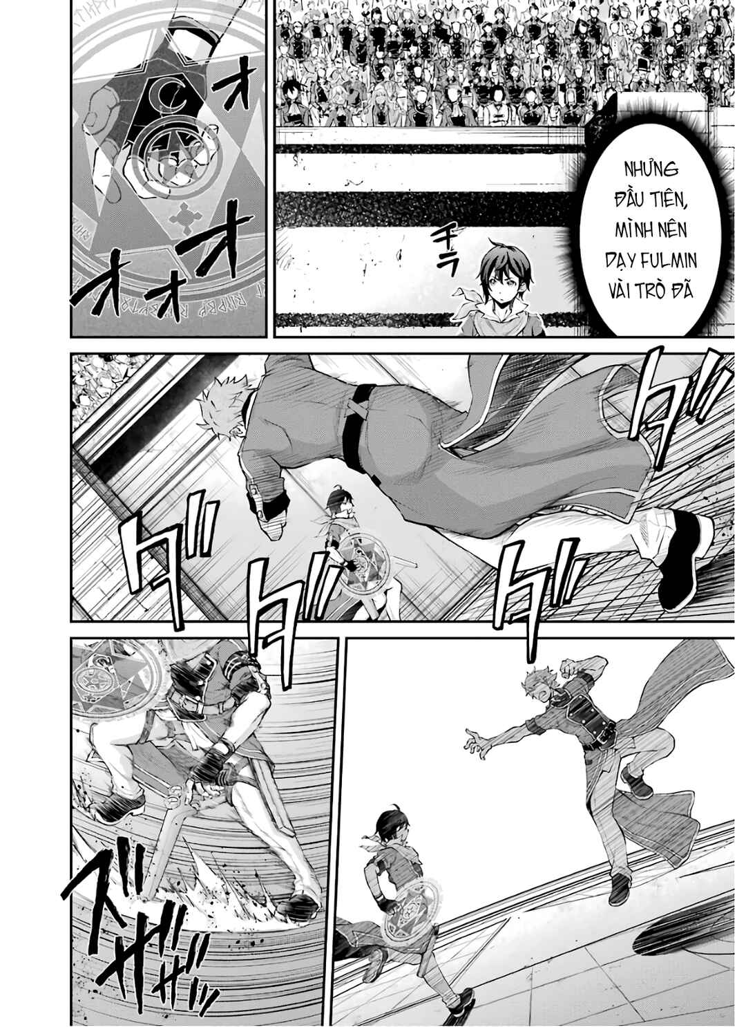 Saisoku Musou no B-kyuu Mahou Tsukai: Ippatsu Utareru Mae ni Senpatsu Uchikaesu! Chapter 8 - Page 34