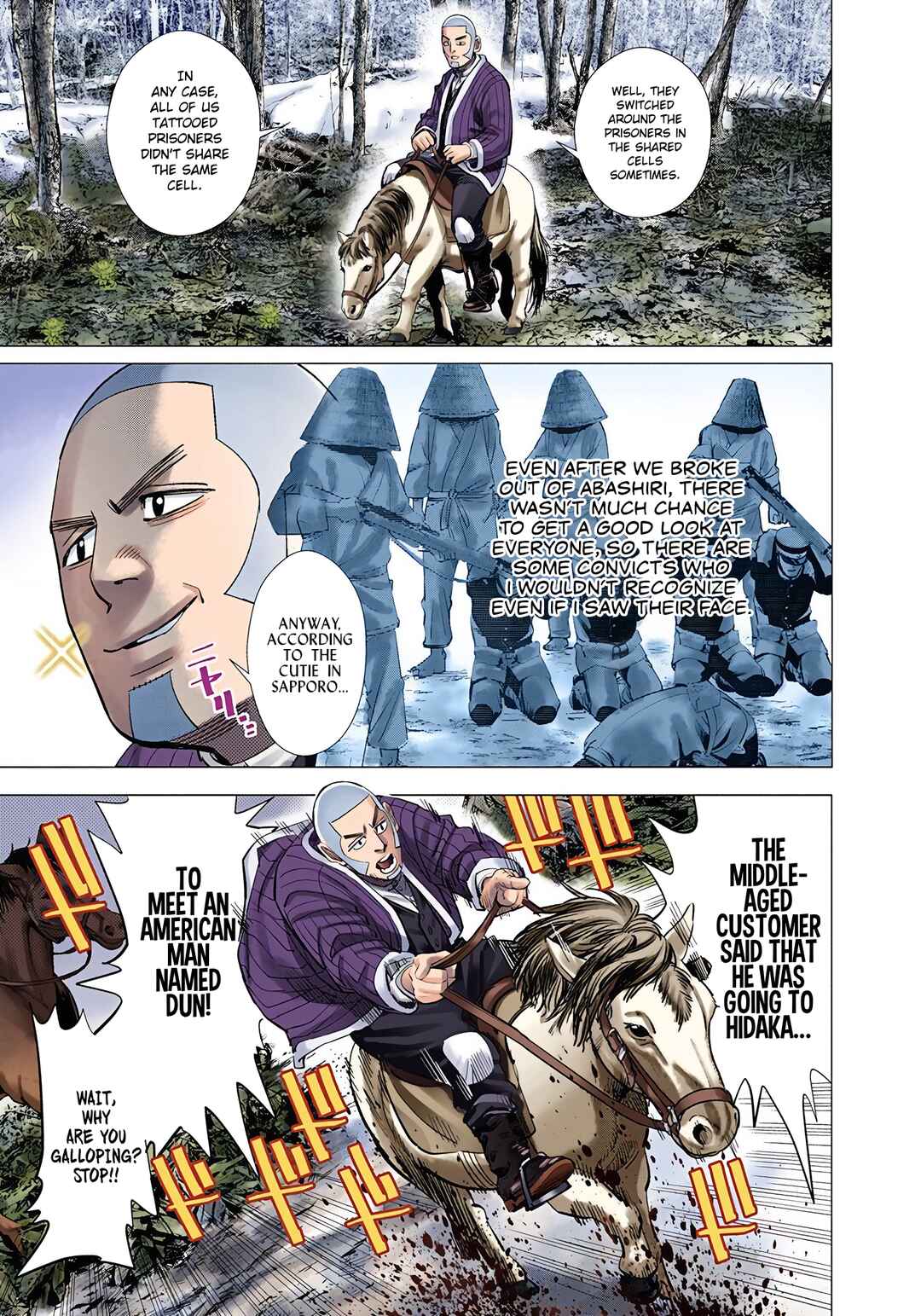 Golden Kamuy (Official Colored) Chapter 63 - Page 10