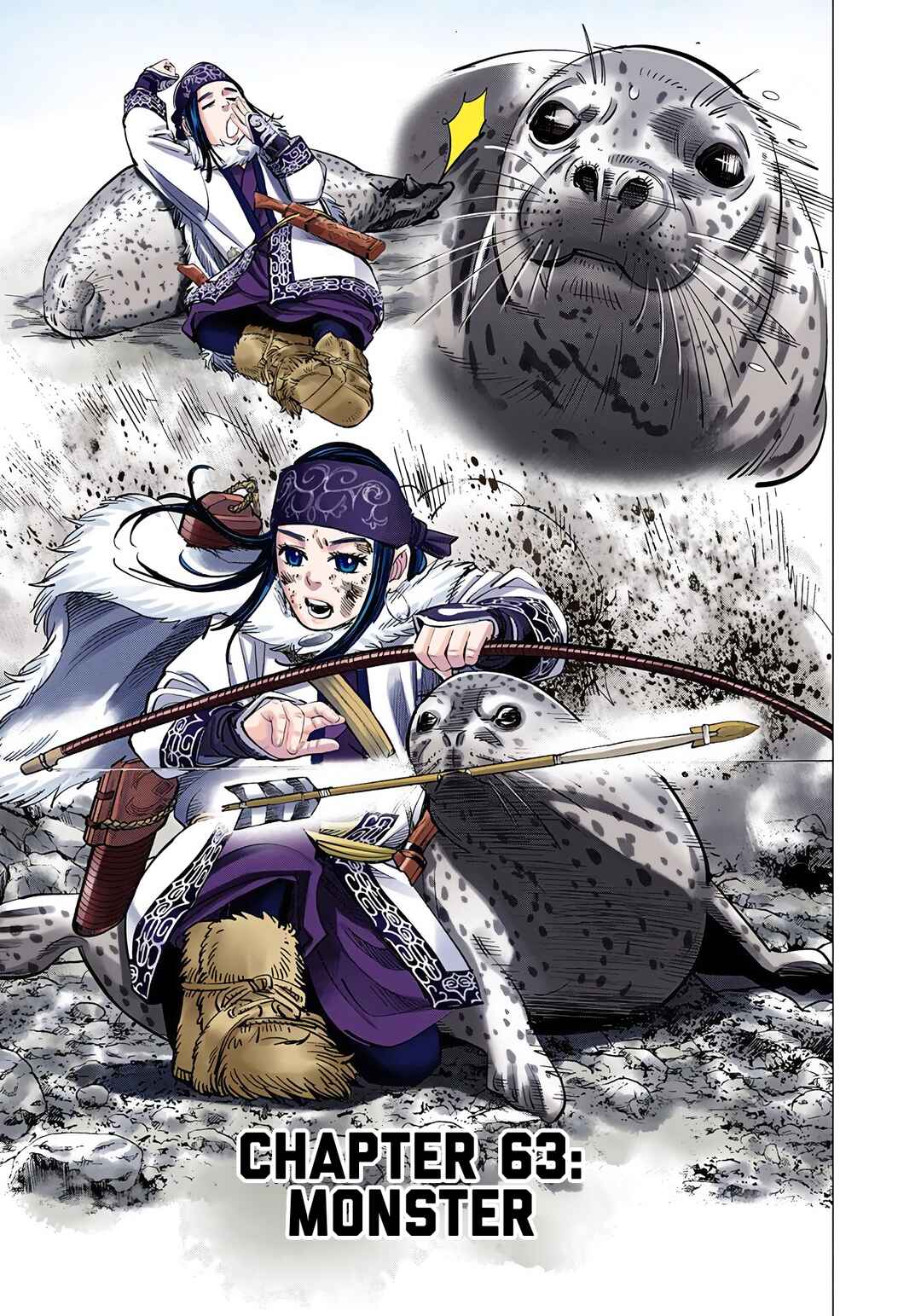 Golden Kamuy (Official Colored) Chapter 63 - Page 3