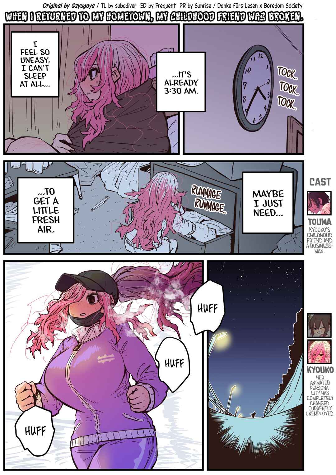 Jimoto ni Kaettekitara Osananajimi ga Kowareteta Chapter 18 - Page 1