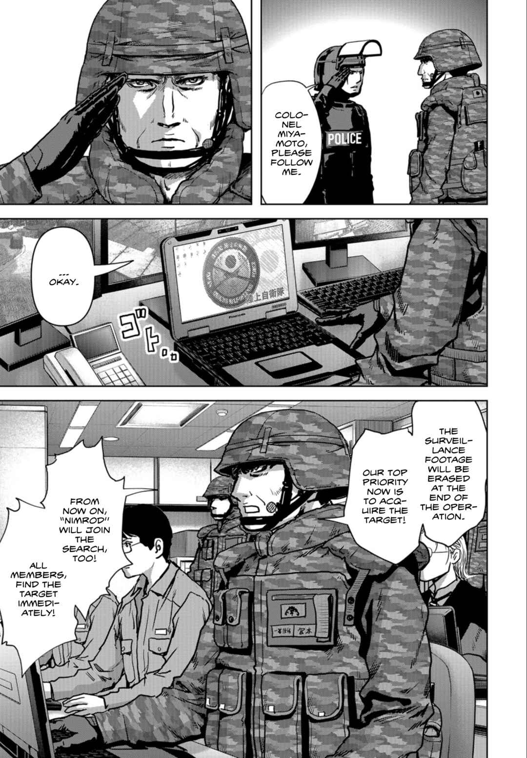 Kaijuu Jieitai Chapter 23 - Page 35