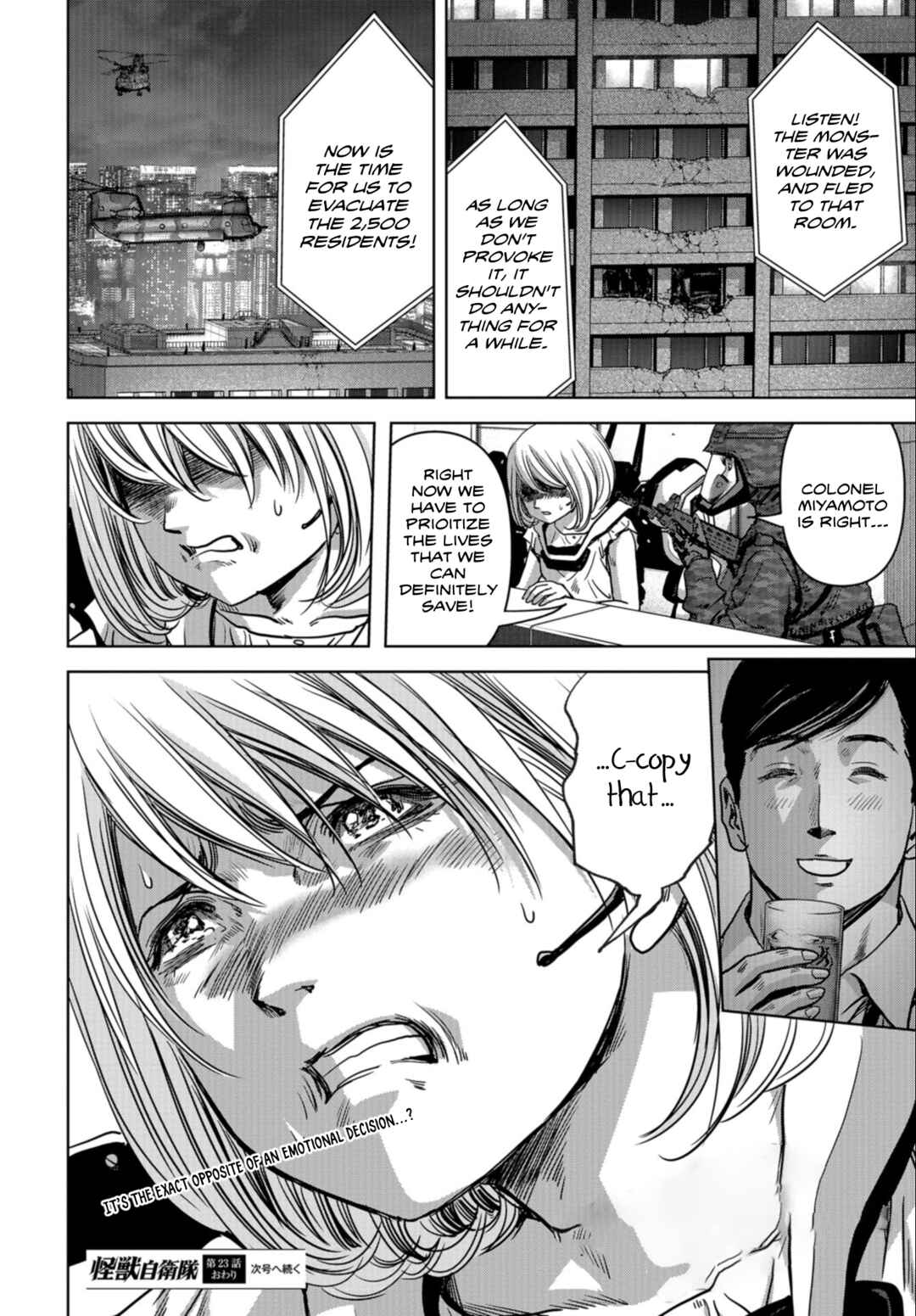 Kaijuu Jieitai Chapter 23 - Page 69