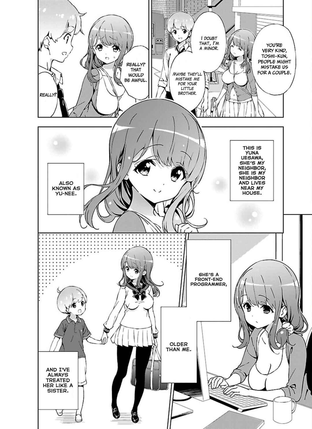 Onee-chan wa Game wo Suruto Hito ga Kawaru Onee-chan Chapter 1 - Page 2