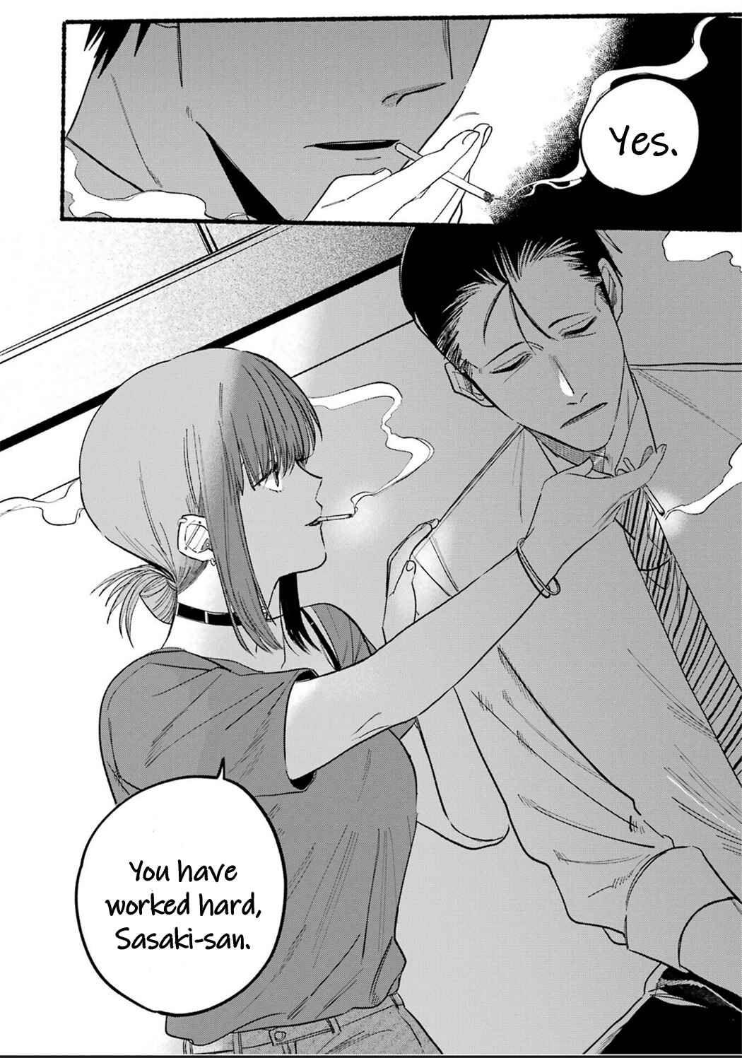 Super no Ura de Yani Suu Futari Chapter 15 - Page 10