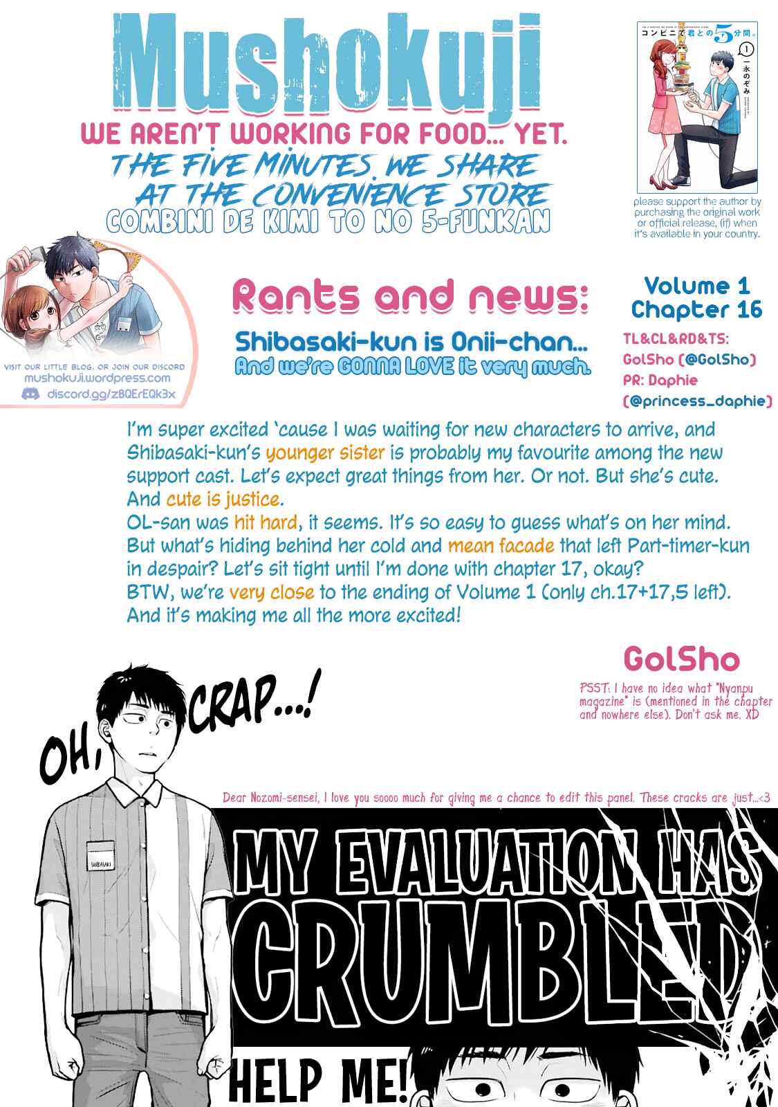 Combini de Kimi to no 5-funkan. Chapter 16 - Page 9