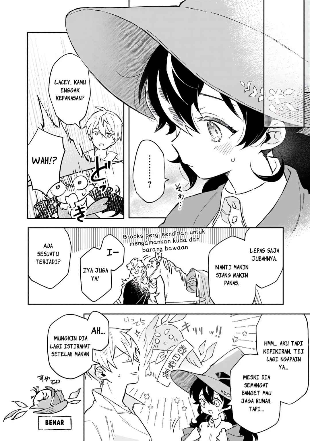 Akatsuki no Majo Lacey wa Jiyuu ni Ikitai: Maou Toubatsu o Oeta node, Nonbiri Omise o Hirakimasu Chapter 12 - Page 4