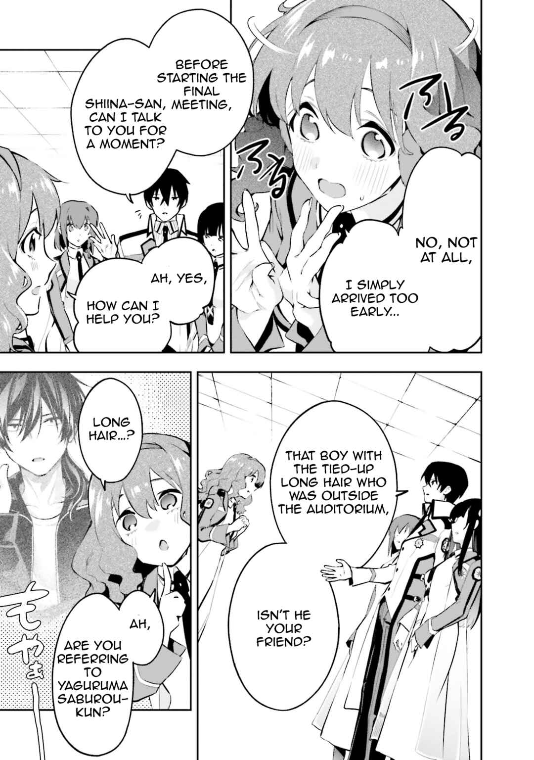Mahouka Koukou no Rettousei: Douran no Joshou-hen Chapter 5 - Page 13
