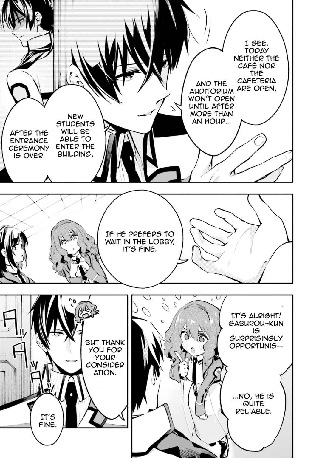 Mahouka Koukou no Rettousei: Douran no Joshou-hen Chapter 5 - Page 15