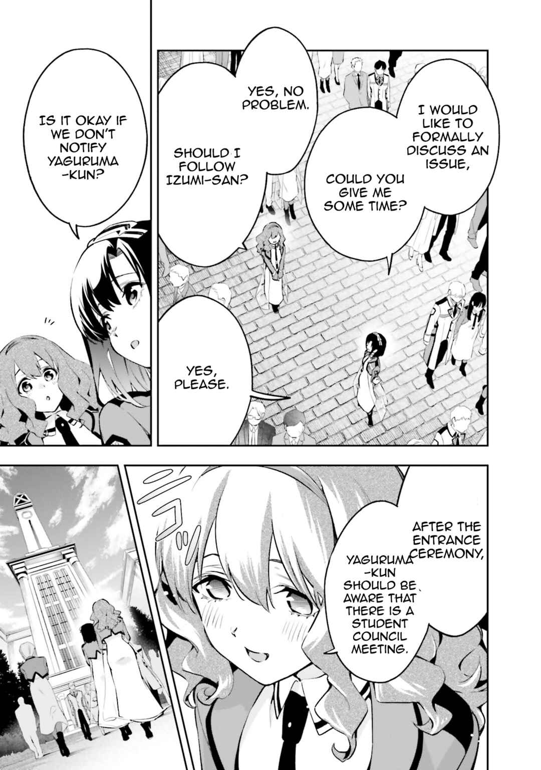 Mahouka Koukou no Rettousei: Douran no Joshou-hen Chapter 5 - Page 21