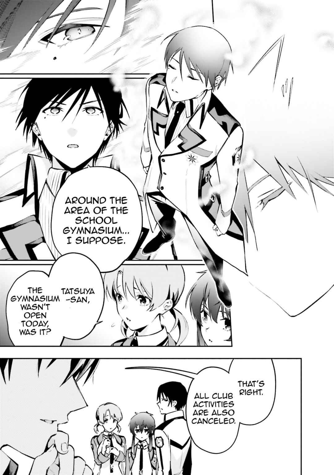 Mahouka Koukou no Rettousei: Douran no Joshou-hen Chapter 5 - Page 31