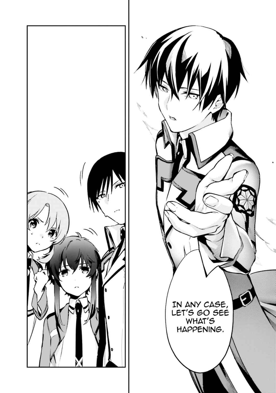 Mahouka Koukou no Rettousei: Douran no Joshou-hen Chapter 5 - Page 32