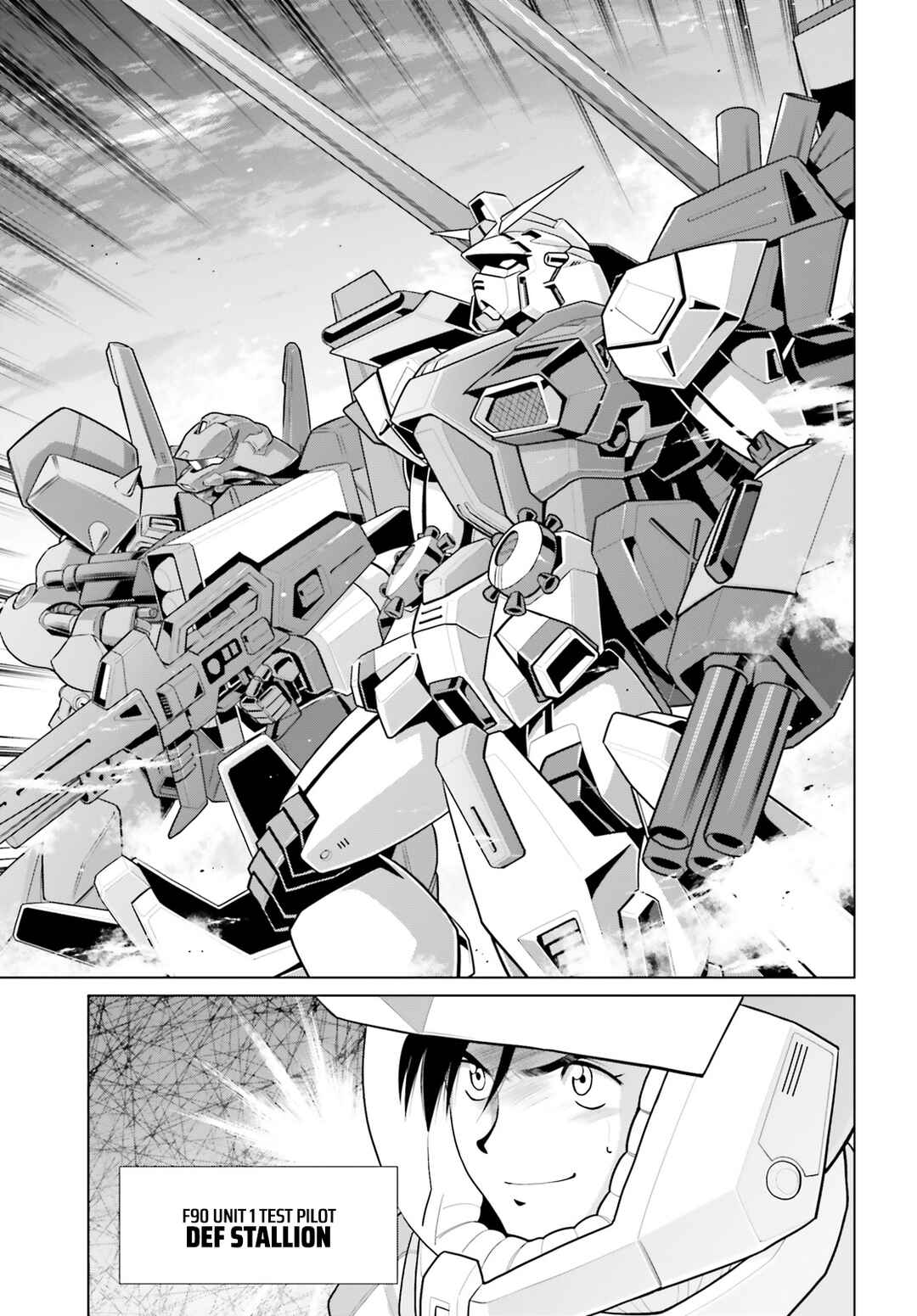 Mobile Suit Gundam F90: Cluster Chapter 1 - Page 22