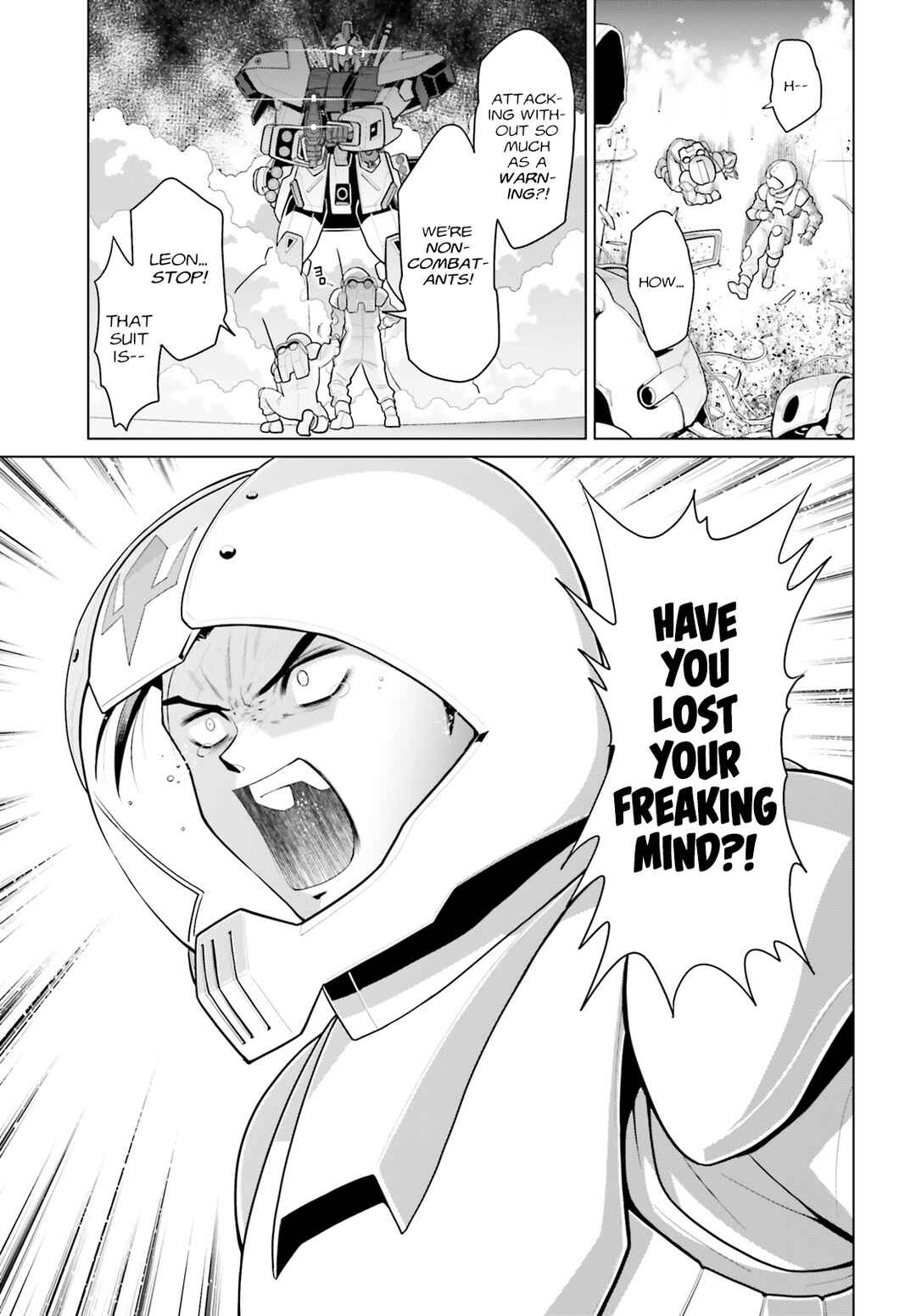 Mobile Suit Gundam F90: Cluster Chapter 1 - Page 38