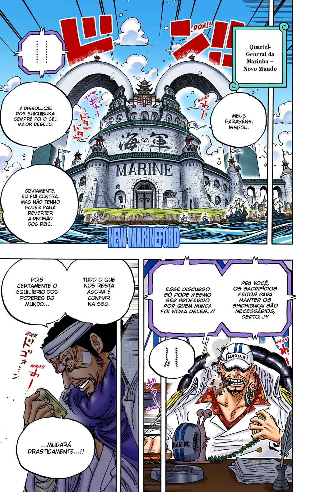 One Piece (Official Colored) Chapter 957 - Page 3