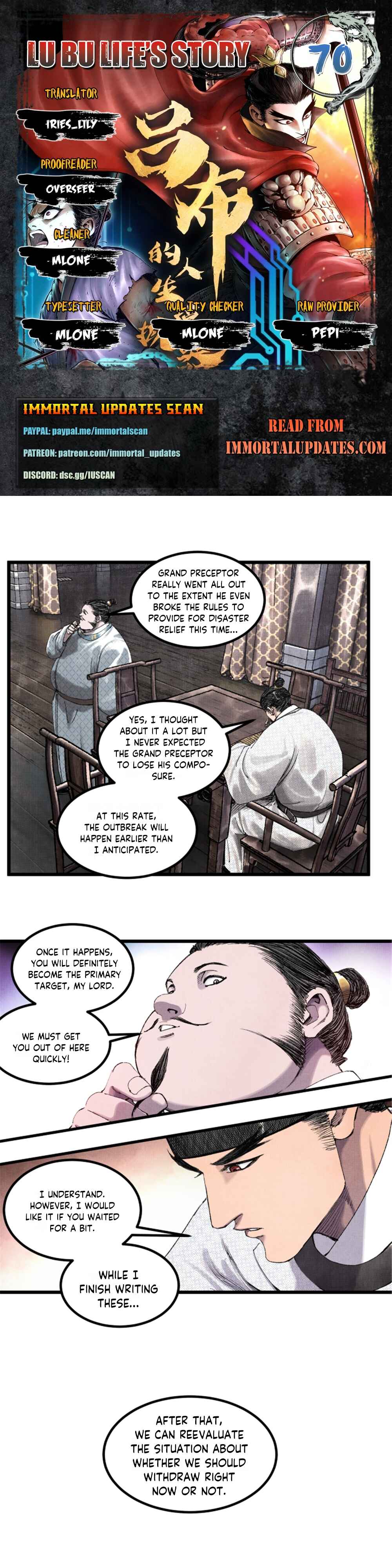 Lu Bu's Life Simulator Chapter 70 - Page 1