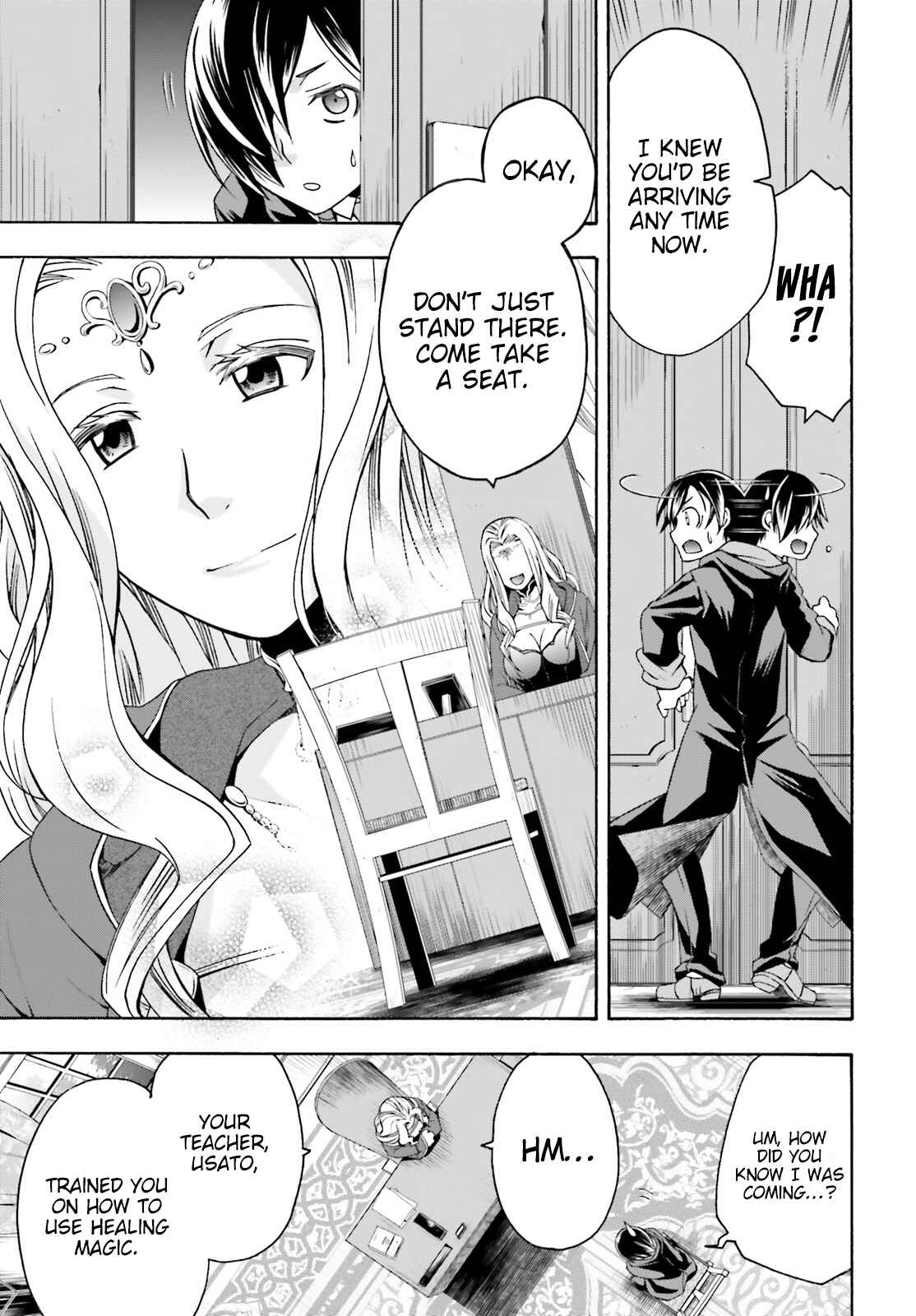 Chiyu Mahou no Machigatta Tsukaikata ~Senjou wo Kakeru Kaifuku Youin~ Chapter 40 - Page 4