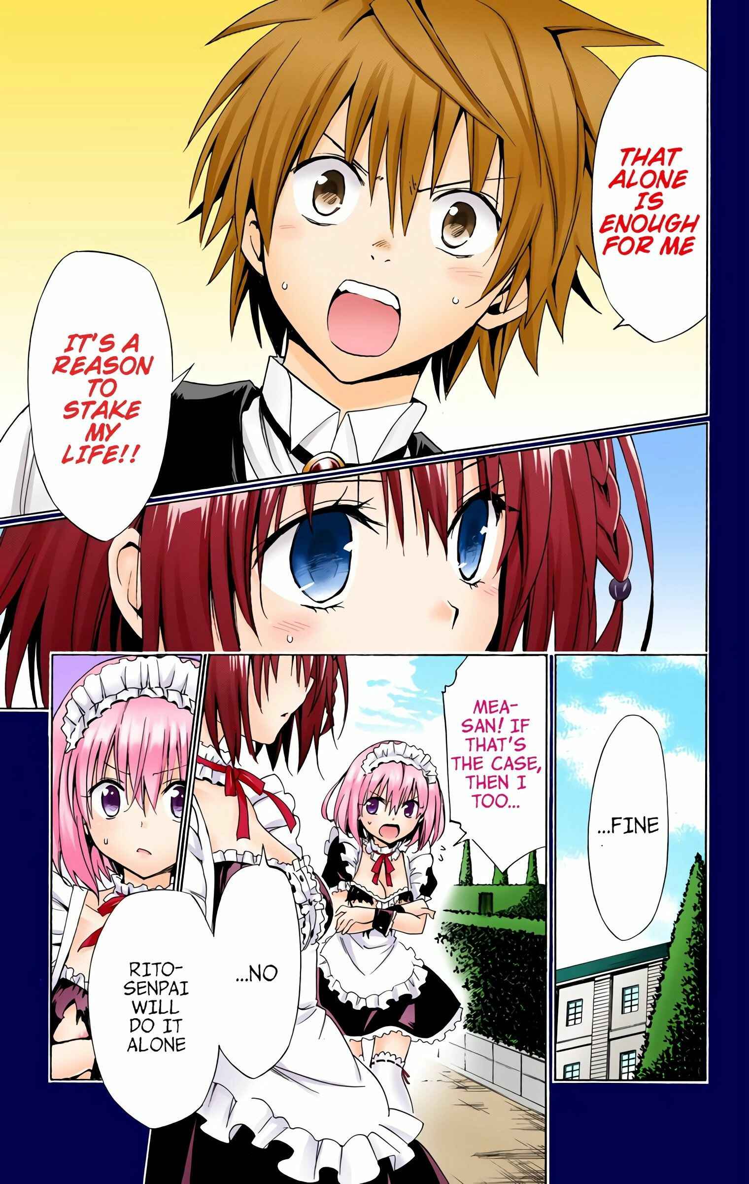 To Love Ru Darkness (Official Colored) Chapter 33 - Page 7