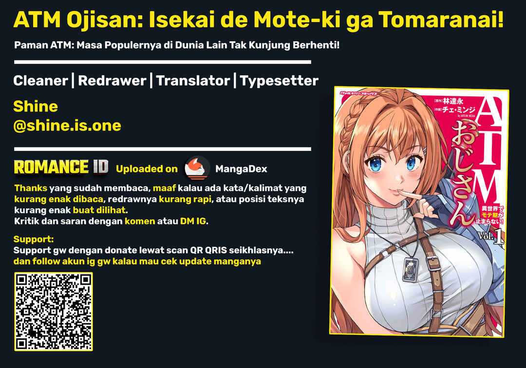 ATM Ojisan: Isekai de Mote-ki ga Tomaranai! Chapter 4 - Page 21