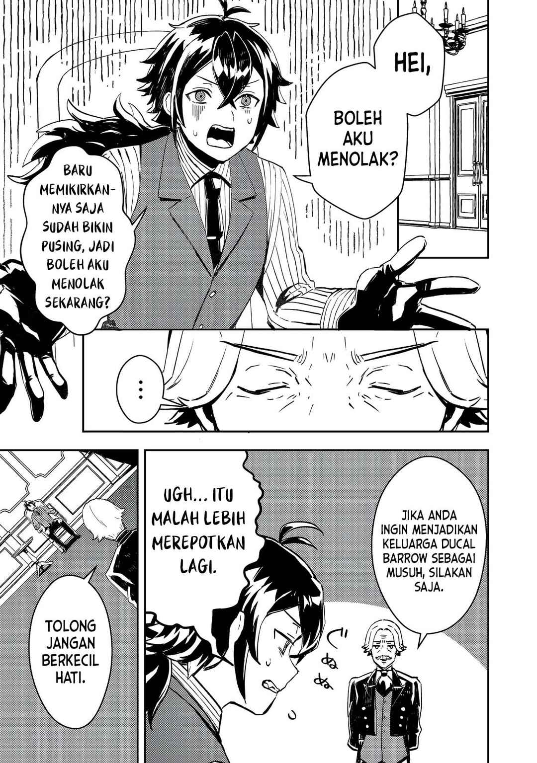 Taidana Akuyaku Kizoku no Ore ni, Kon'yaku Haki Sareta Akuyaku Reijou ga Totsuidara Saikyou no Fuufu ni Narimashita Chapter 2 - Page 1