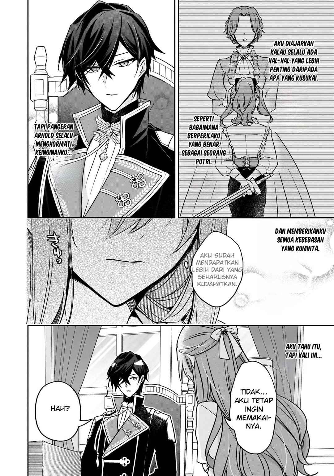 Loop 7-kaime no Akuyaku Reijou wa, Moto Tekikoku de Jiyuu Kimama na Hanayome Seikatsu o Mankitsu Suru Chapter 31 - Page 7