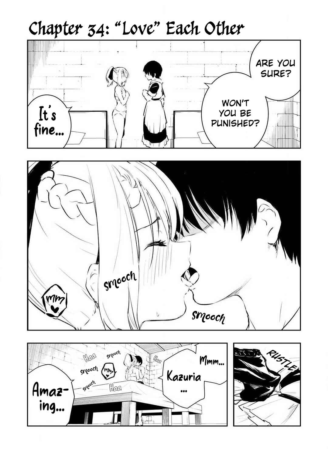 Ore no Yubisaki de Nureru Sekai Chapter 34 - Page 2