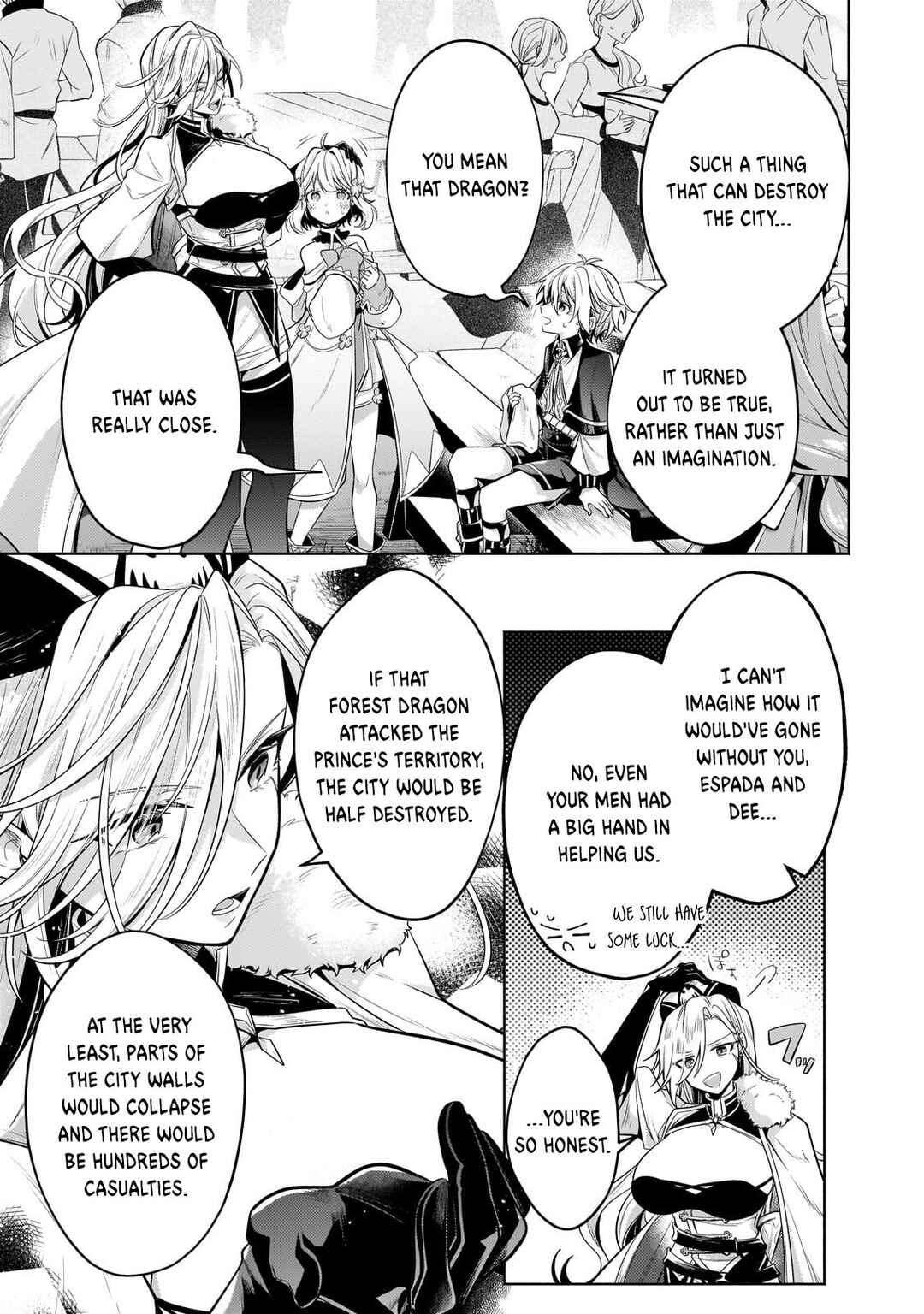 Okiraku Ryoushu no Tanoshii Ryouchi Bouei ~Seisan-kei Majutsu de Na mo na Kimura wo Saikyou no Jousai Toshi ni~ Chapter 21.3 - Page 12