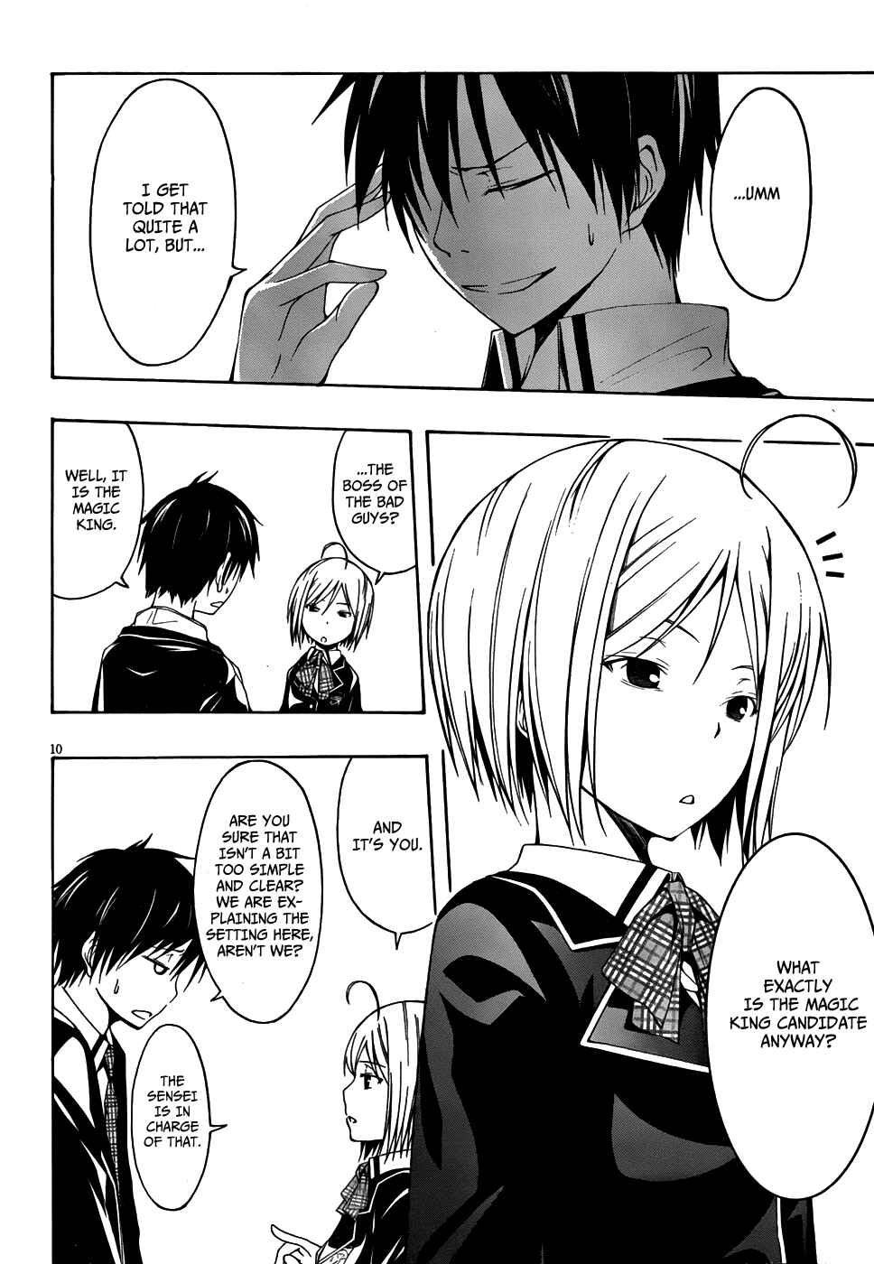 Trinity Seven - 7-Nin no Masho Tsukai Chapter 3 - Page 11