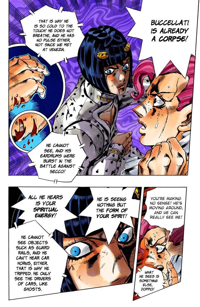 JoJo no Kimyou na Bouken: Part 5 - Ougon no Kaze Color-ban Chapter 129 - Page 14