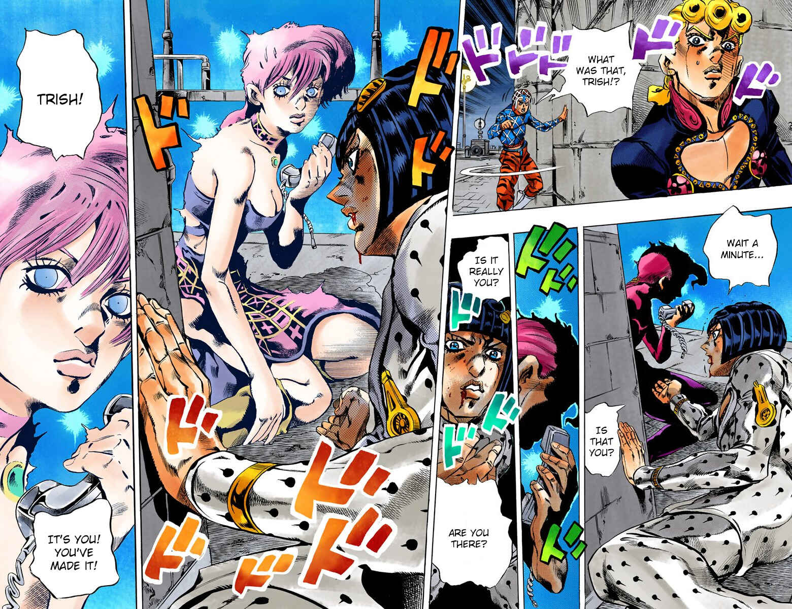 JoJo no Kimyou na Bouken: Part 5 - Ougon no Kaze Color-ban Chapter 129 - Page 16