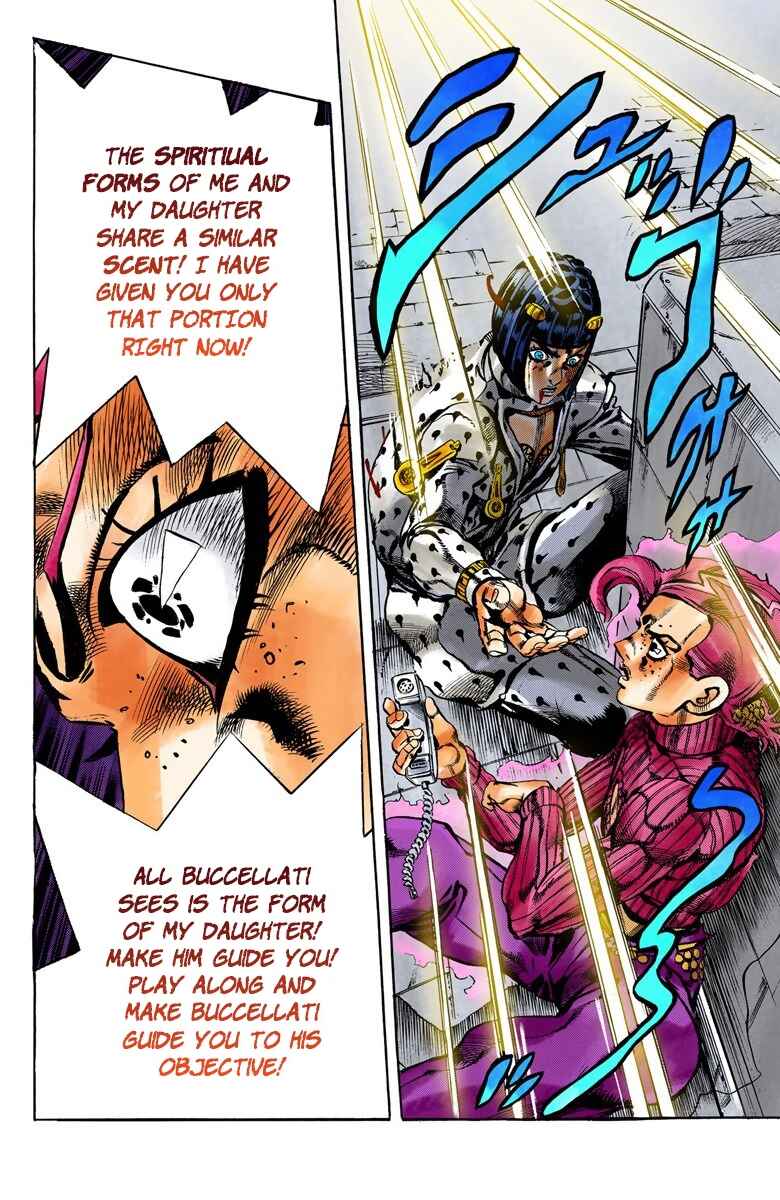 JoJo no Kimyou na Bouken: Part 5 - Ougon no Kaze Color-ban Chapter 129 - Page 17