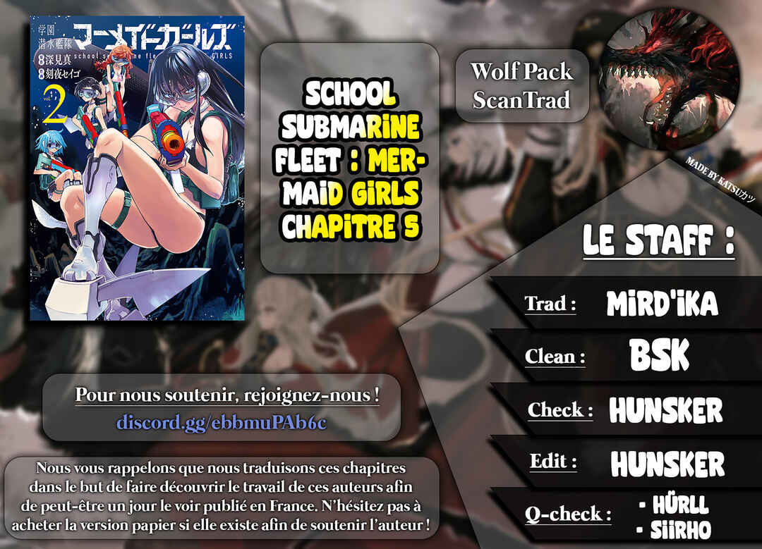 Gakuen Sensuikan-tai Mermaid Girls Chapter 5 - Page 1