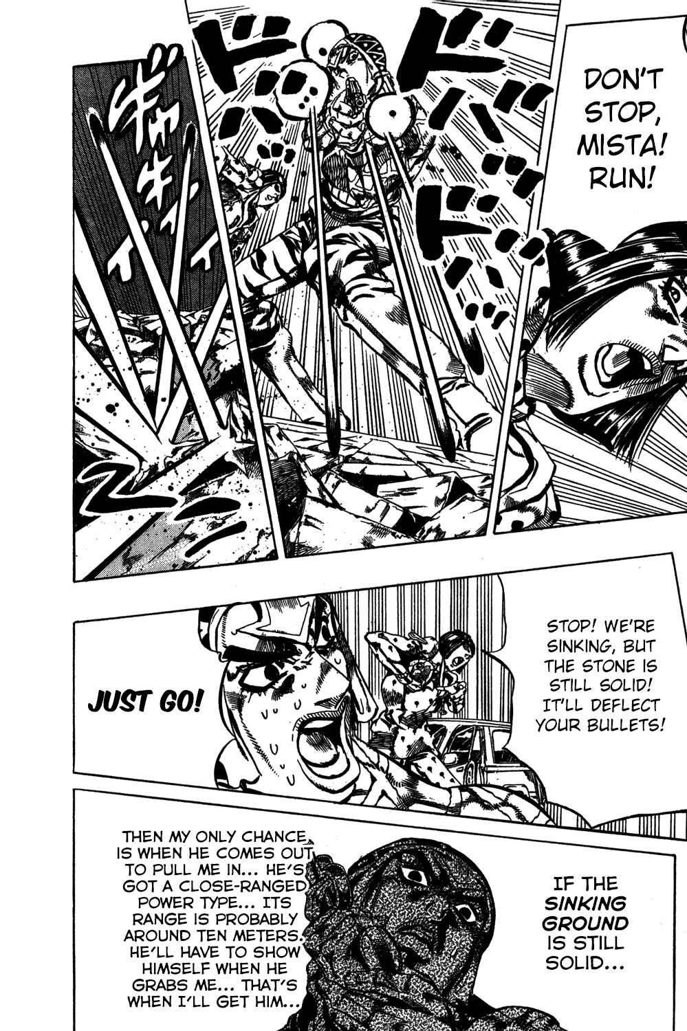 JoJo no Kimyou na Bouken: Part 5 - Ougon no Kaze Chapter 117 - Page 7