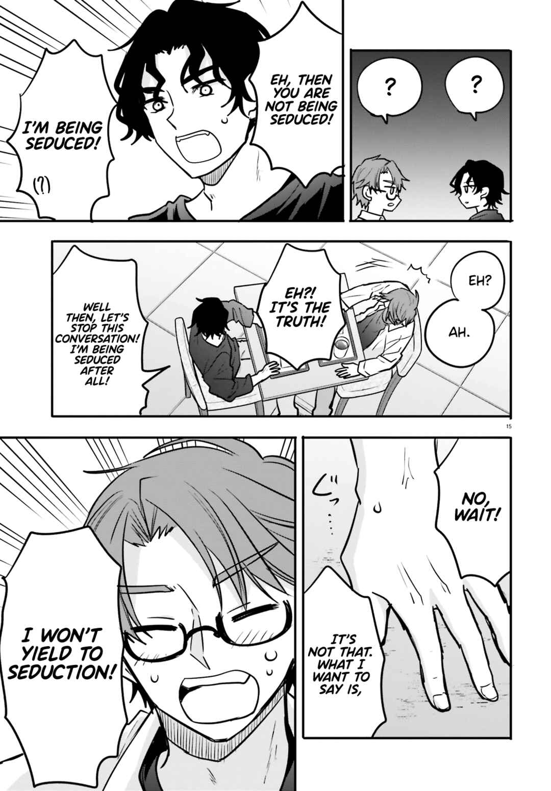 Zettai ni Yuuwaku sarenai Otoko VS Zettai ni Yuuwaku suru Onna Chapter 6 - Page 16
