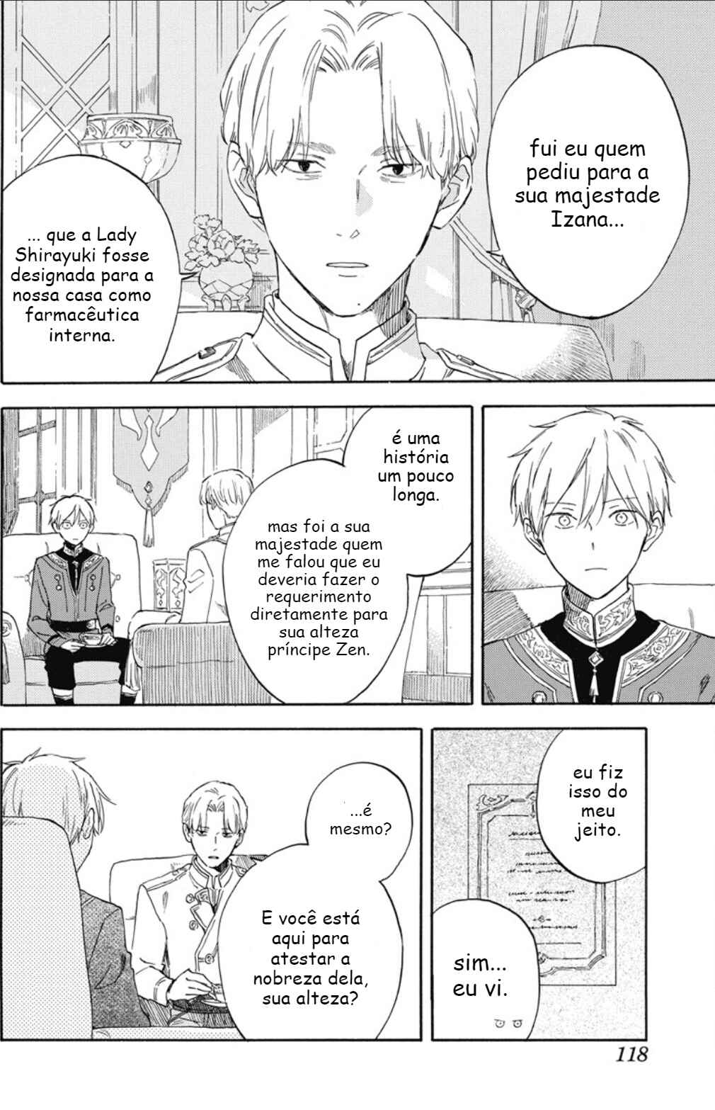 Akagami no Shirayukihime Chapter 134 - Page 11