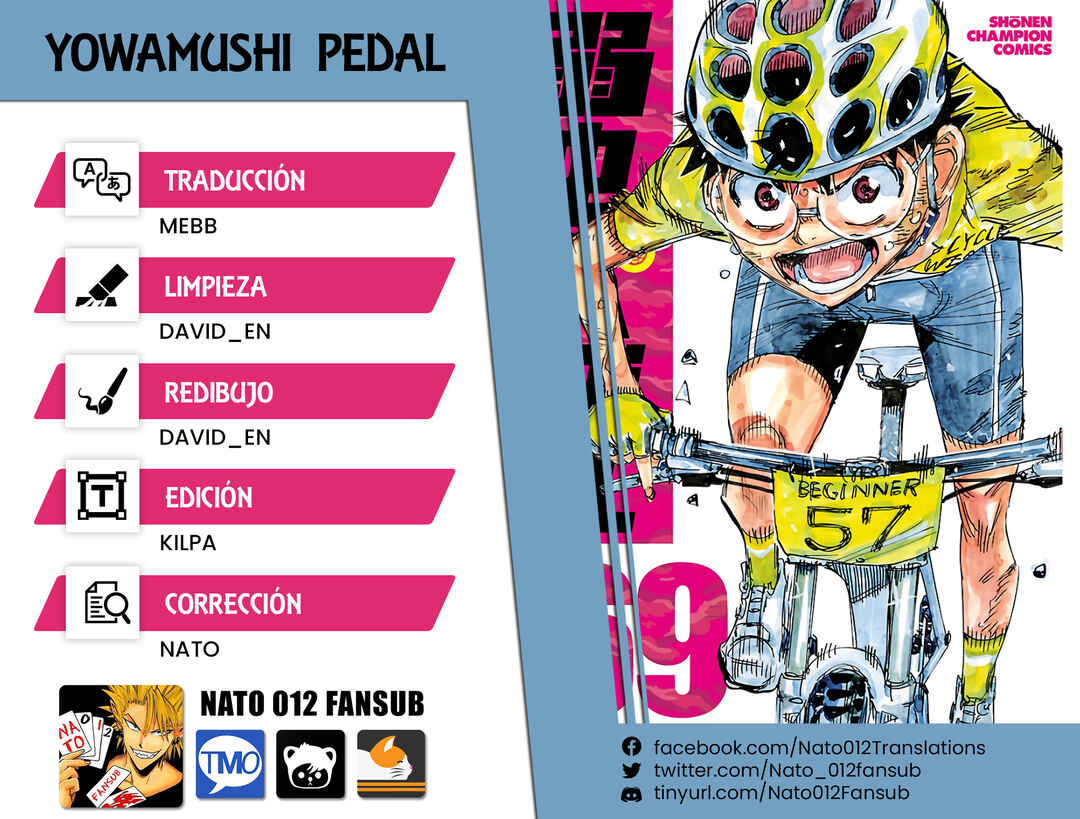 Yowamushi Pedal Chapter 595 - Page 1