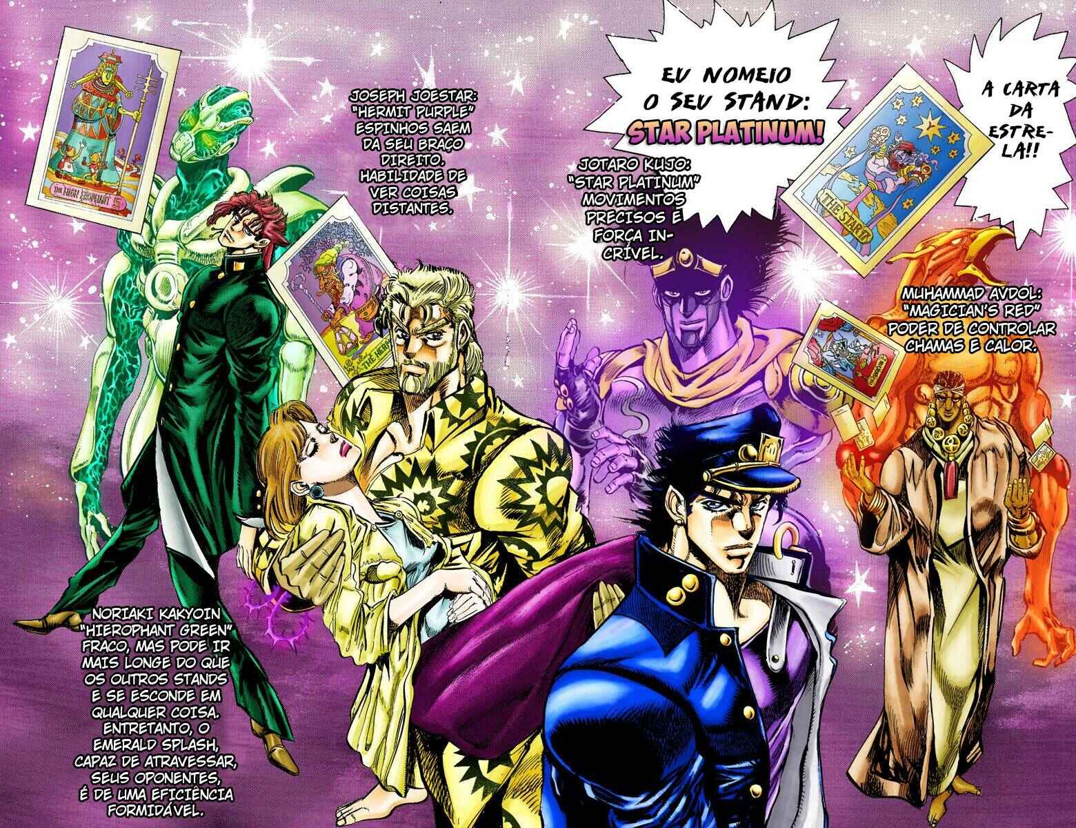 JoJo no Kimyou na Bouken: Part 3 - Stardust Crusaders Color-ban Chapter 8 - Page 11