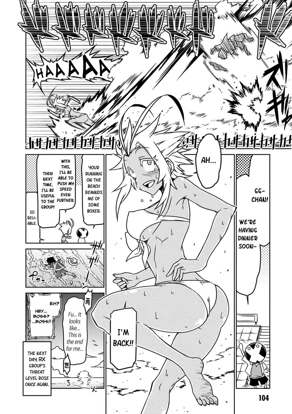 Zannen Onna Kanbu Black General-san Chapter 28 - Page 10