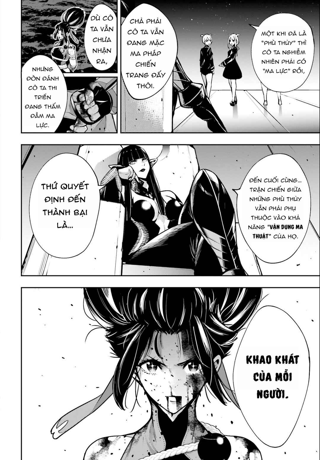 Majo Taisen - 32-nin no Isai no Majo wa Koroshiau Chapter 49 - Page 4