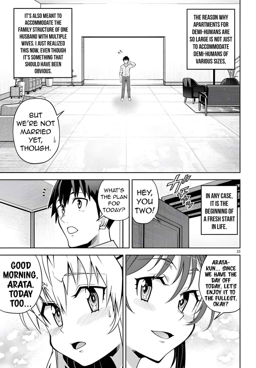 Shakaijin ga Kizuku Ajin Harem: Toudo 200% no Ecchi na Romcom wo Anata ni Chapter 7 - Page 22