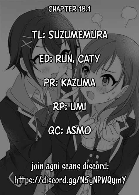 Yumemiru Danshi wa Genjitsushugisha Chapter 18.1 - Page 18