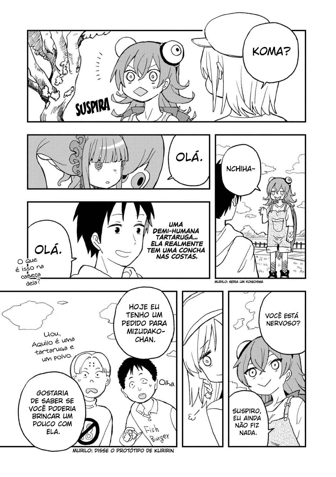 Mizudako-chan kara wa Nigerarenai! Chapter 12 - Page 6