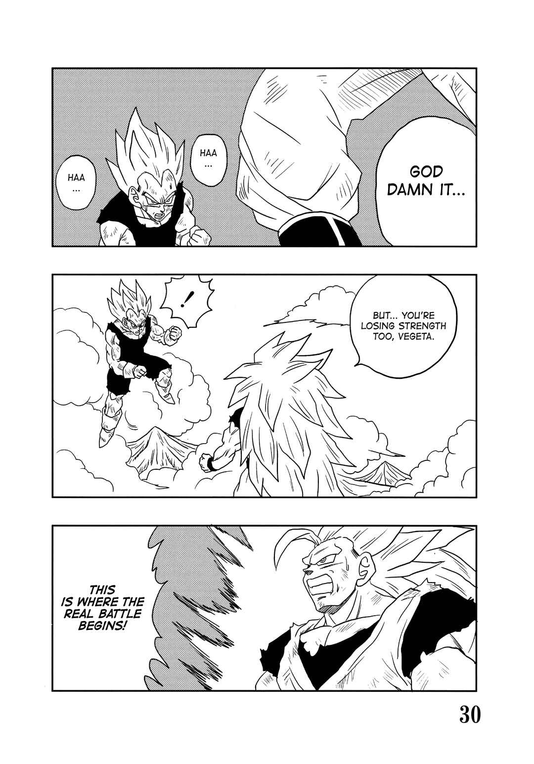 Super DB - Dragon Ball AF Magazine Chapter Super DB - Dragon Ball AF Magazine 4 - Page 32