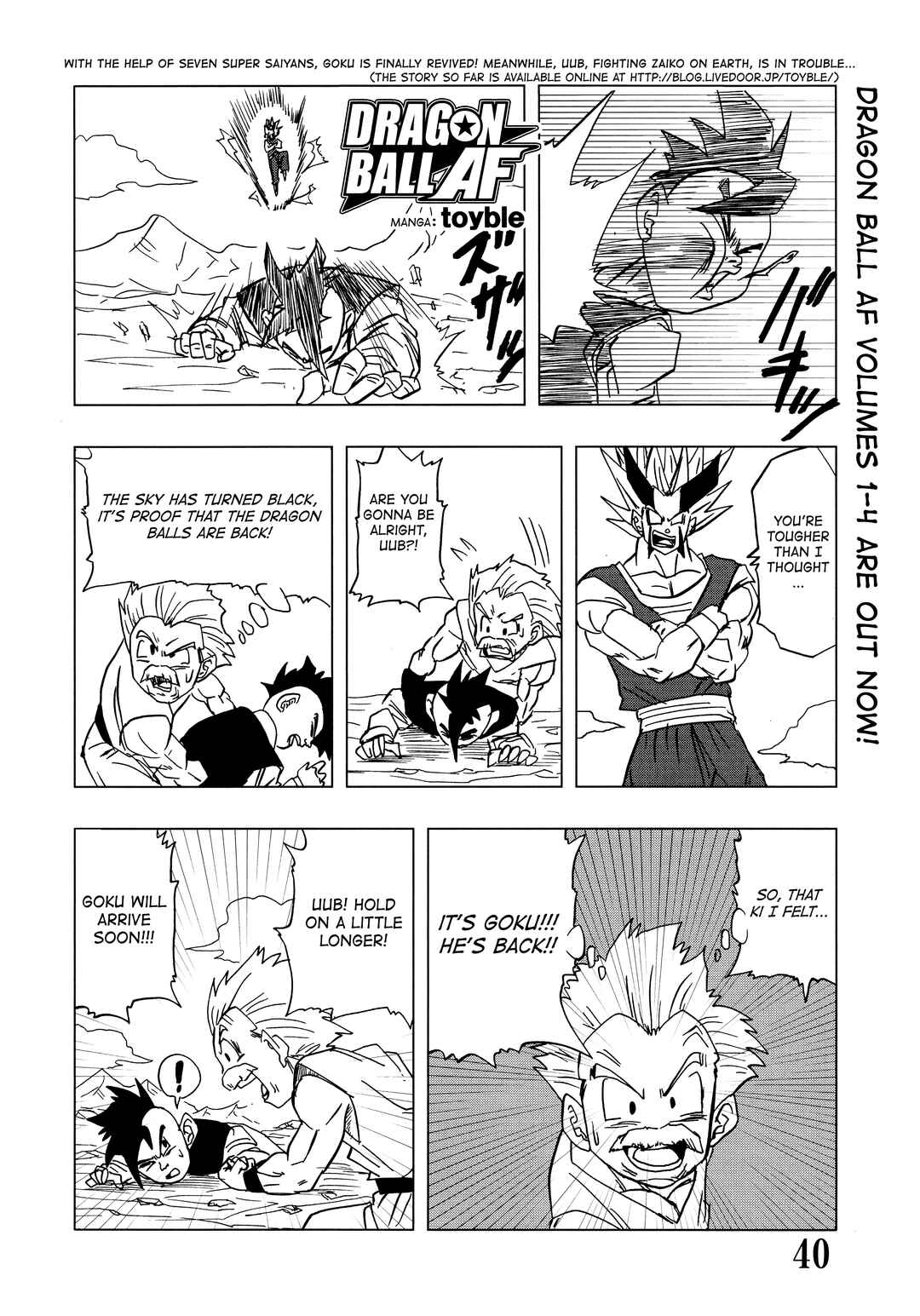 Super DB - Dragon Ball AF Magazine Chapter Super DB - Dragon Ball AF Magazine 4 - Page 42