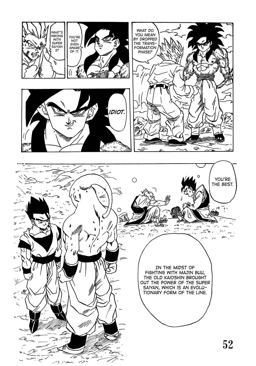 Super DB - Dragon Ball AF Magazine Chapter Super DB - Dragon Ball AF Magazine 4 - Page 54