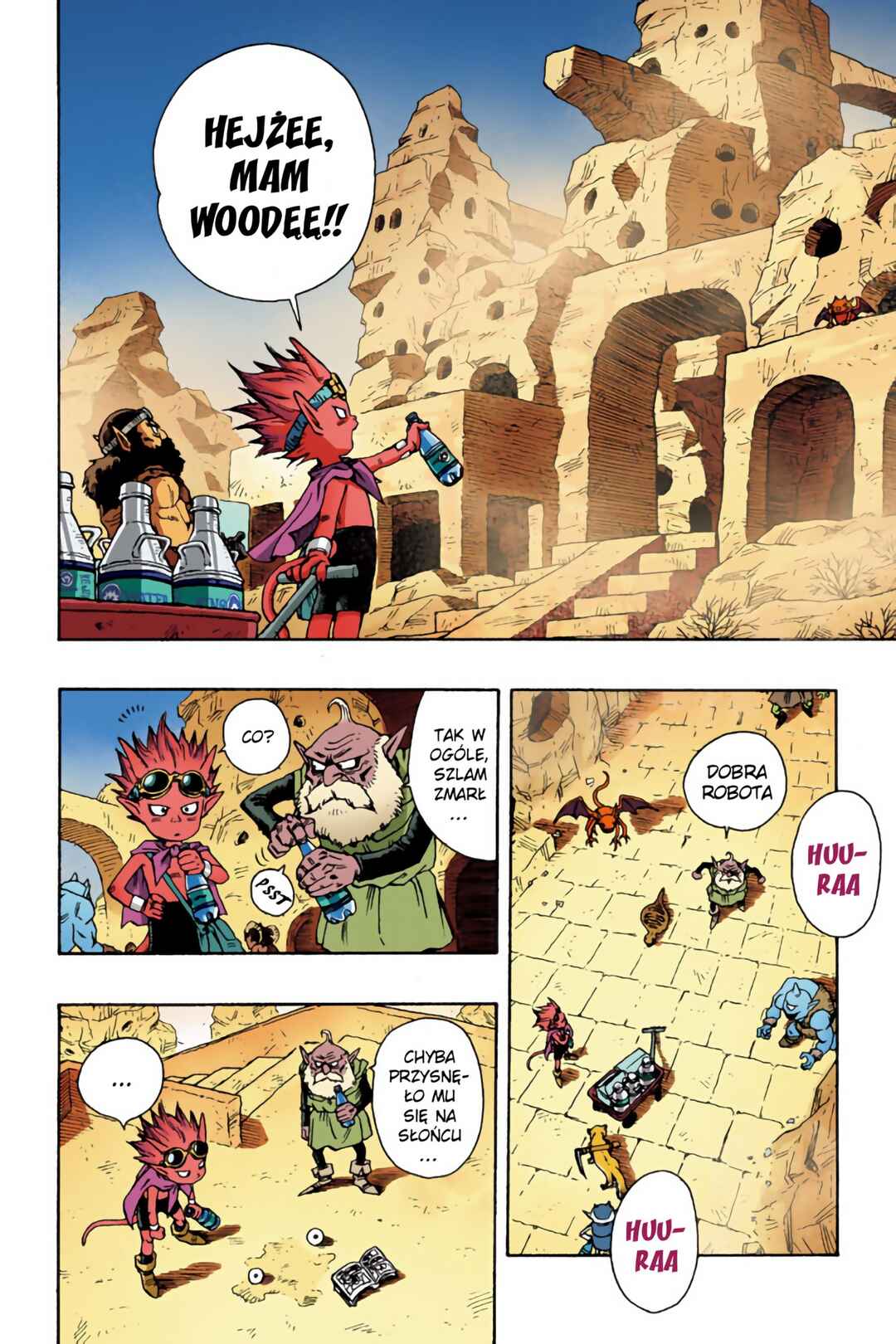 SandLand (Official Colored) Chapter 1 - Page 14