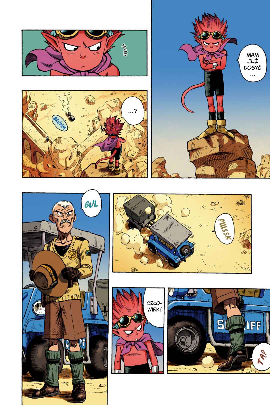 SandLand (Official Colored) Chapter 1 - Page 18