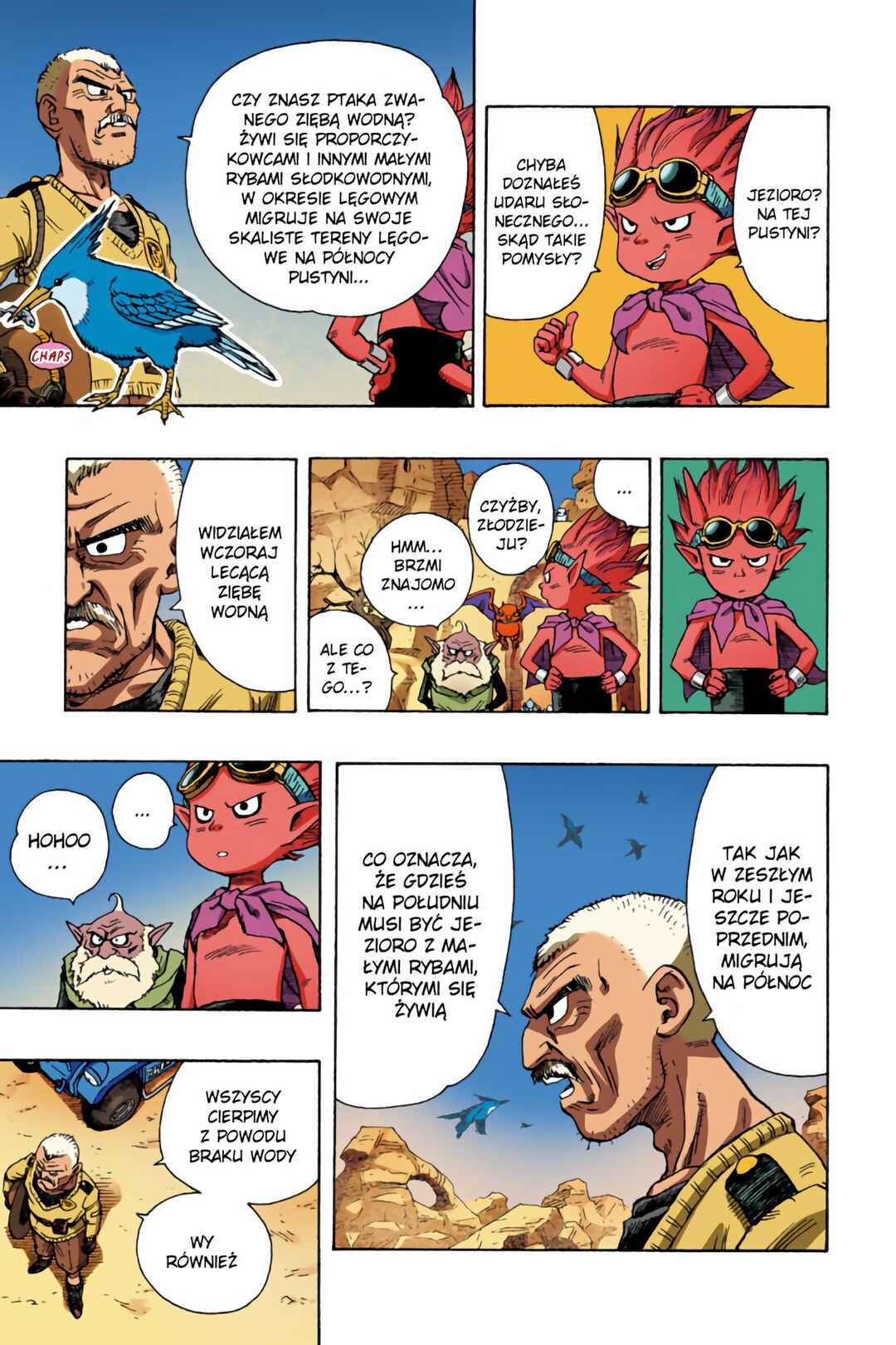 SandLand (Official Colored) Chapter 1 - Page 21