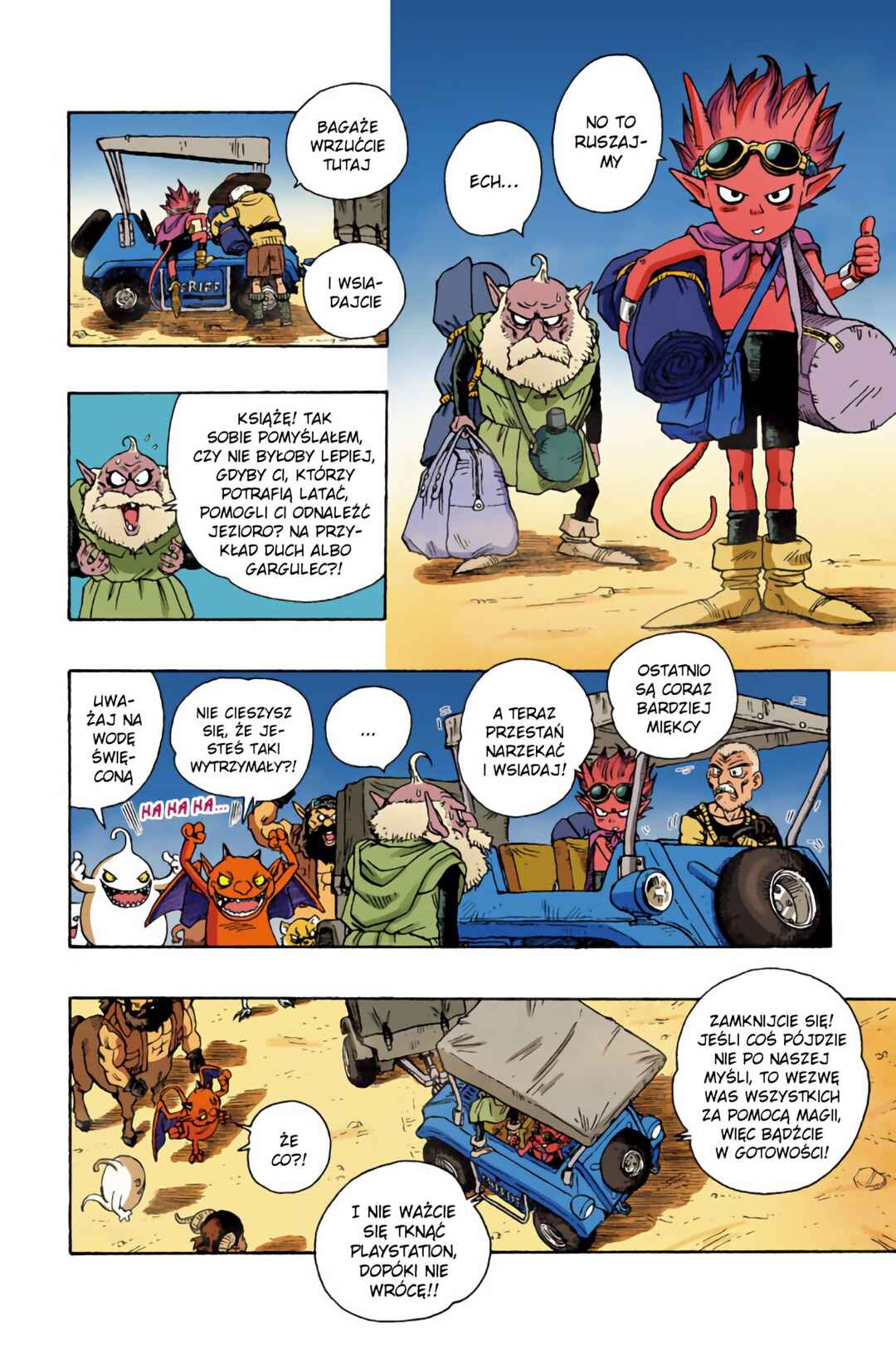 SandLand (Official Colored) Chapter 1 - Page 26